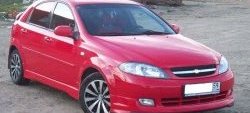 3 499 р. Пороги накладки Street Edition Chevrolet Lacetti хэтчбек (2002-2013) (Неокрашенные)  с доставкой в г. Майкоп. Увеличить фотографию 4