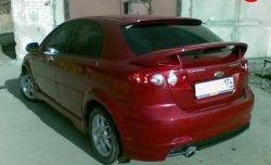 3 499 р. Пороги накладки Street Edition Chevrolet Lacetti хэтчбек (2002-2013) (Неокрашенные)  с доставкой в г. Майкоп. Увеличить фотографию 5