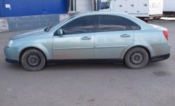 3 399 р. Пороги накладки CTS Chevrolet Lacetti седан (2002-2013) (Неокрашенные)  с доставкой в г. Майкоп. Увеличить фотографию 2