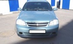 3 499 р. Накладка CTS на передний бампер автомобиля Chevrolet Lacetti седан (2002-2013) (Неокрашенная)  с доставкой в г. Майкоп. Увеличить фотографию 3