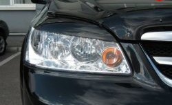 999 р. Реснички CTS Chevrolet Lacetti седан (2002-2013) (Неокрашенные)  с доставкой в г. Майкоп. Увеличить фотографию 2