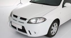 5 599 р. Передний бампер Style Chevrolet Lacetti хэтчбек (2002-2013) (Неокрашенный)  с доставкой в г. Майкоп. Увеличить фотографию 2