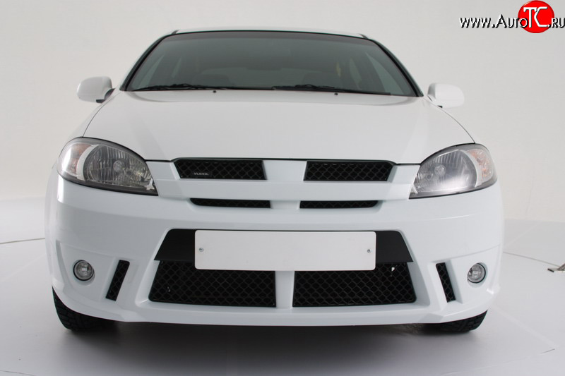 5 599 р. Передний бампер Style Chevrolet Lacetti хэтчбек (2002-2013) (Неокрашенный)  с доставкой в г. Майкоп