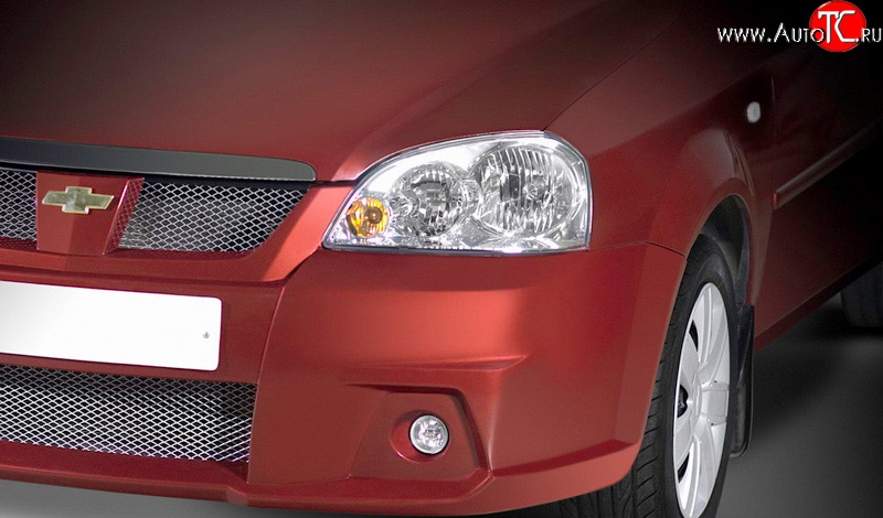2 249 р. Комплект противотуманных фар в передний бампер Style Chevrolet Lacetti седан (2002-2013)  с доставкой в г. Майкоп