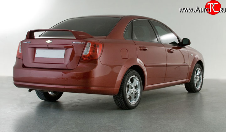 3 399 р. Спойлер Style на Chevrolet Lacetti седан (2002-2013) (Неокрашенный)  с доставкой в г. Майкоп