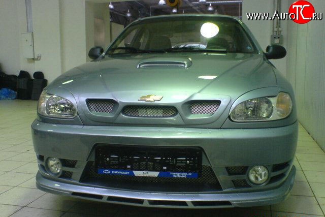 549 р. Реснички ATL Daewoo Sense Т100 седан (1997-2008) (Неокрашенные)  с доставкой в г. Майкоп