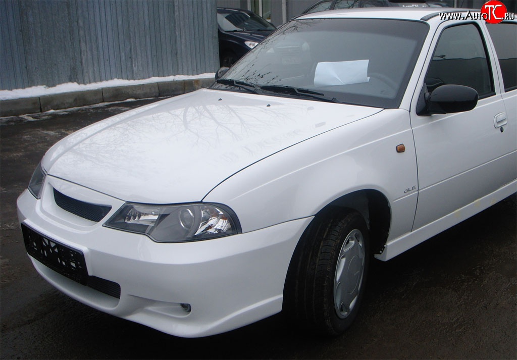 6 099 р. Пороги накладки GT Dynamics Daewoo Nexia рестайлинг (2008-2015) (Неокрашенные)  с доставкой в г. Майкоп