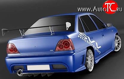 10 599 р. Задний бампер Zestline Daewoo Nexia дорестайлинг (1995-2008) (Неокрашенный)  с доставкой в г. Майкоп