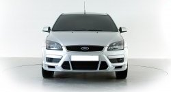 2 899 р. Накладка переднего бампера Sport Style Ford Focus 2  седан дорестайлинг (2004-2008) (Неокрашенная)  с доставкой в г. Майкоп. Увеличить фотографию 3