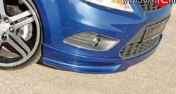 6 599 р. Накладка переднего бампера Loder 1899  Ford Focus  2 (2007-2011) седан рестайлинг, универсал рестайлинг, хэтчбэк 3 дв. рестайлинг, хэтчбэк 5 дв. рестайлинг (Неокрашенная)  с доставкой в г. Майкоп. Увеличить фотографию 4