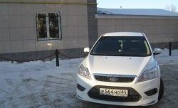 3 149 р. Спортивная юбка переднего бампера AutoTC RS Ford Focus 2 седан рестайлинг (2007-2011) (Неокрашенная)  с доставкой в г. Майкоп. Увеличить фотографию 2