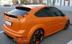 5 499 р. Нижний спойлер крышки багажника Sport Ford Focus 2 хэтчбэк 5 дв. дорестайлинг (2004-2008) (Неокрашенный)  с доставкой в г. Майкоп. Увеличить фотографию 2
