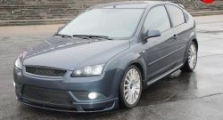5 899 р. Пороги накладки Sport Ford Focus 2 хэтчбэк 3 дв. рестайлинг (2007-2011) (Неокрашенные)  с доставкой в г. Майкоп. Увеличить фотографию 2