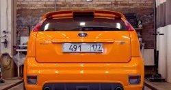 5 699 р. Накладка заднего бампера ST Sport Ford Focus 2 хэтчбэк 5 дв. дорестайлинг (2004-2008) (Неокрашенный)  с доставкой в г. Майкоп. Увеличить фотографию 4
