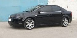 4 649 р. Пороги накладки ICС Ford Focus 2 универсал дорестайлинг (2004-2008) (Неокрашенные)  с доставкой в г. Майкоп. Увеличить фотографию 3