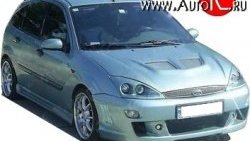 8 899 р. Передний бампер Rieger Ford Focus 1 хэтчбэк 3 дв. дорестайлинг (1998-2002)  с доставкой в г. Майкоп. Увеличить фотографию 4