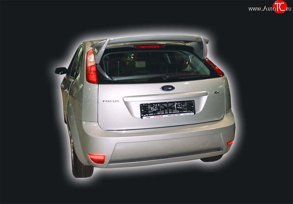 5 799 р. Спойлер GT Dynamics Ford Focus 2 хэтчбэк 5 дв. дорестайлинг (2004-2008) (Неокрашенный)  с доставкой в г. Майкоп