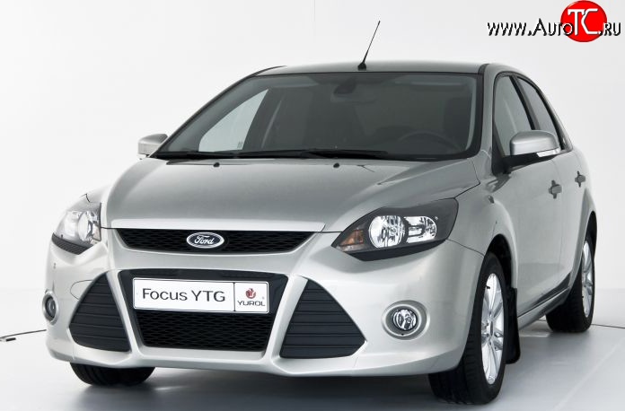 5 699 р. Передний бампер YTR Ford Focus 2 хэтчбэк 3 дв. рестайлинг (2007-2011) (Неокрашенный)  с доставкой в г. Майкоп