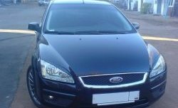 1 149 р. Реснички FF Ford Focus 2  седан дорестайлинг (2004-2008) (Неокрашенные)  с доставкой в г. Майкоп. Увеличить фотографию 2