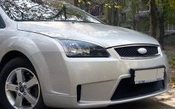 14 299 р. Передний бампер Concept Ford Focus 2  седан дорестайлинг (2004-2008) (Неокрашенный)  с доставкой в г. Майкоп. Увеличить фотографию 5