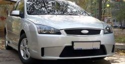 14 299 р. Передний бампер Concept Ford Focus 2  седан дорестайлинг (2004-2008) (Неокрашенный)  с доставкой в г. Майкоп. Увеличить фотографию 7