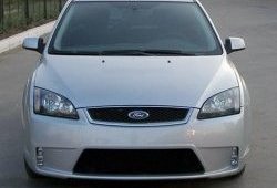 14 299 р. Передний бампер Concept Ford Focus 2  седан дорестайлинг (2004-2008) (Неокрашенный)  с доставкой в г. Майкоп. Увеличить фотографию 8