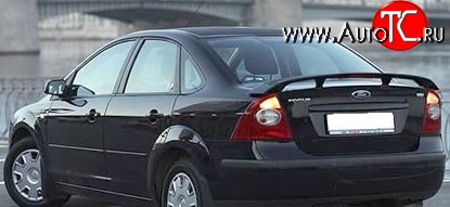 5 399 р. Спойлер Elegance Ford Focus 2 седан рестайлинг (2007-2011) (Неокрашенный)  с доставкой в г. Майкоп