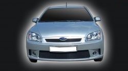 2 549 р. Решётка радиатора GT Dynamics Ford Focus 2 хэтчбэк 3 дв. дорестайлинг (2004-2007) (Неокрашенная)  с доставкой в г. Майкоп. Увеличить фотографию 2