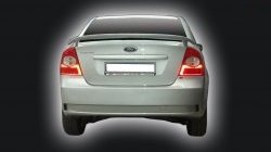5 799 р. Спойлер GT Dynamics Ford Focus 2 седан рестайлинг (2007-2011) (Неокрашенный)  с доставкой в г. Майкоп. Увеличить фотографию 2