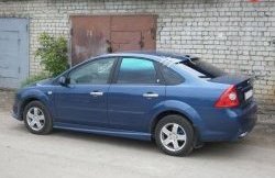 8 349 р. Пороги накладки M-VRS Ford Focus 2 седан рестайлинг (2007-2011) (Неокрашенные)  с доставкой в г. Майкоп. Увеличить фотографию 2