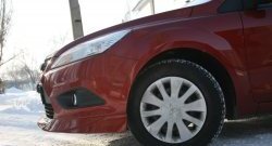 3 779 р. Накладка переднего бампера AutoTC Ford Focus 2 седан рестайлинг (2007-2011) (Неокрашенная)  с доставкой в г. Майкоп. Увеличить фотографию 2
