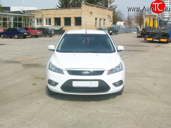 1 149 р. Комплект узких ресничек Loder Ford Focus 2 хэтчбэк 3 дв. рестайлинг (2007-2011) (Неокрашенные)  с доставкой в г. Майкоп