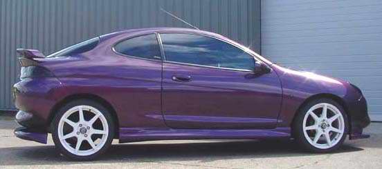 4 399 р. Пороги накладки Sport Ford Puma хэтчбэк 3 дв. (1997-2003)  с доставкой в г. Майкоп