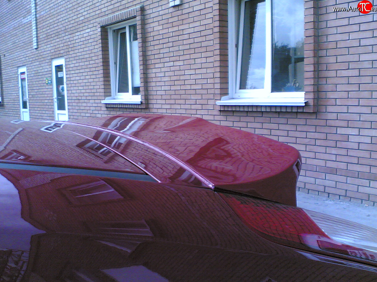 1 799 р. Спойлер Снайпер Ford Focus 2 хэтчбэк 3 дв. дорестайлинг (2004-2007) (Неокрашенный)  с доставкой в г. Майкоп