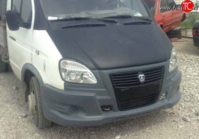3 299 р. Передний бампер Busnes-Sport ГАЗ Соболь 2217 Бизнес автобус 2-ой рестайлинг автобус (2010-2025) (Неокрашенный)  с доставкой в г. Майкоп