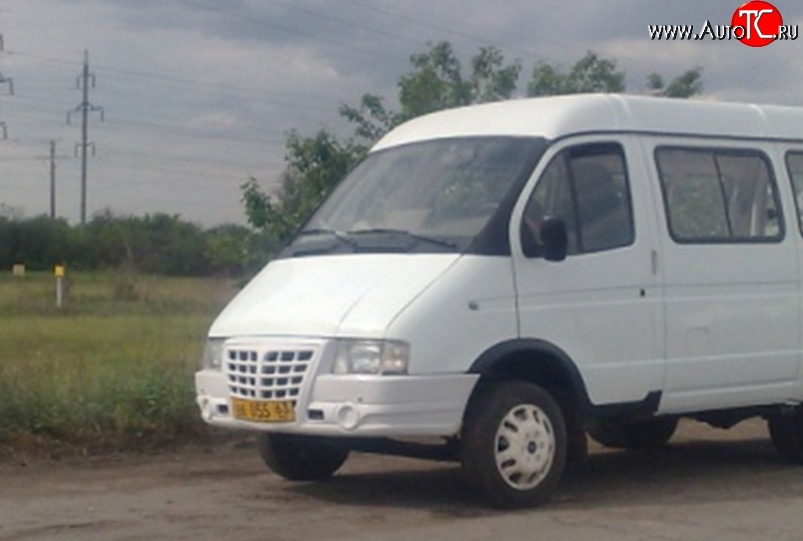 3 099 р. Передний бампер Old-Audi ГАЗ ГАЗель 3302 дорестайлинг шасси (1994-2002) (Неокрашенный)  с доставкой в г. Майкоп