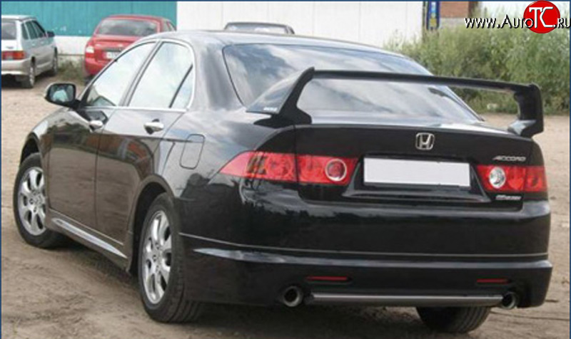 7 799 р. Антикрыло Mugen Style  Honda Accord  7 CL (2002-2005) седан дорестайлинг (Неокрашенный)  с доставкой в г. Майкоп