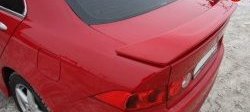 4 699 р. Спойлер Type-s со стоп сигналом Honda Accord 7 CL седан дорестайлинг (2002-2005) (Неокрашенный)  с доставкой в г. Майкоп. Увеличить фотографию 2