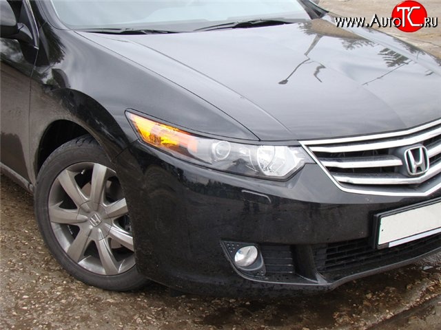 799 р. Реснички Evolution  Honda Accord  8 CU (2008-2011) седан дорестайлинг (Неокрашенные)  с доставкой в г. Майкоп