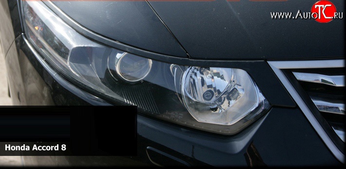 899 р. Реснички GT-Evolution V1  Honda Accord  8 CU (2008-2011) седан дорестайлинг (Неокрашенные)  с доставкой в г. Майкоп