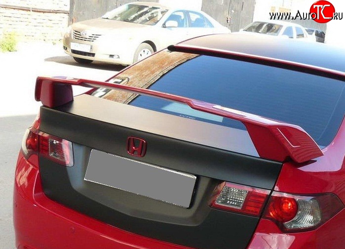 9 049 р. Спойлер RS  Honda Accord  8 CU (2008-2011) седан дорестайлинг (Неокрашенный)  с доставкой в г. Майкоп