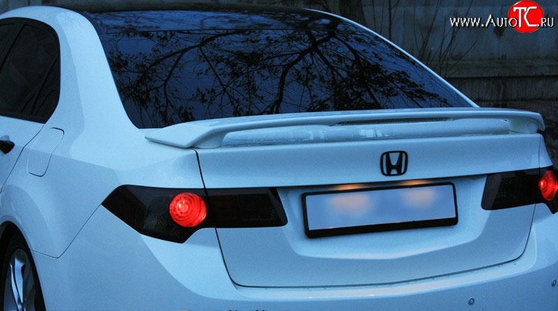 4 499 р. Спойлер Sport  Honda Accord  8 CU (2008-2011) седан дорестайлинг (Неокрашенный)  с доставкой в г. Майкоп
