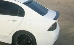 3 899 р. Козырёк на заднее лобовое стекло Mugen Style  Honda Civic  FD (2005-2011) седан дорестайлинг, седан рестайлинг (Неокрашенный)  с доставкой в г. Майкоп. Увеличить фотографию 3