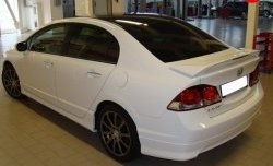 3 699 р. Спойлер Sport  Honda Civic  FD (2005-2011) седан дорестайлинг, седан рестайлинг (Неокрашенный)  с доставкой в г. Майкоп. Увеличить фотографию 2