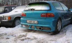 7 999 р. Задний бампер Sport Honda Civic EG седан (1992-1995)  с доставкой в г. Майкоп. Увеличить фотографию 4