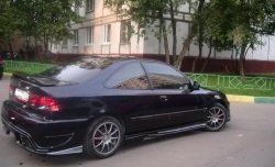 7 519 р. Задний бампер Racing Honda Civic EJ,EK,EM седан дорестайлинг (1995-1998) (кузов: седан)  с доставкой в г. Майкоп. Увеличить фотографию 2