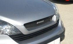 4 699 р. Решётка радиатора Mugen Style Honda CR-V RE1,RE2,RE3,RE4,RE5,RE7 дорестайлинг (2007-2010) (Неокрашенная)  с доставкой в г. Майкоп. Увеличить фотографию 3