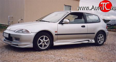2 399 р. Пороги накладки Honda Civic EG седан (1992-1995)  с доставкой в г. Майкоп