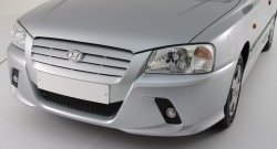Передний бампер Классик Hyundai Accent 2 LC седан дорестайлинг (ТагАЗ) (1999-2012)