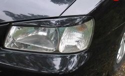 459 р. Реснички E-Sport Hyundai Accent 2 LC седан дорестайлинг (ТагАЗ) (1999-2012) (Неокрашенные)  с доставкой в г. Майкоп. Увеличить фотографию 4